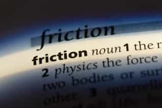 Friction  definition on paper